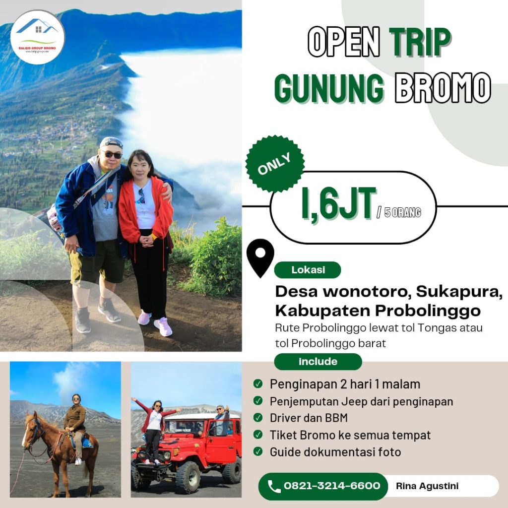 Paket Liburan Wisata Bromo