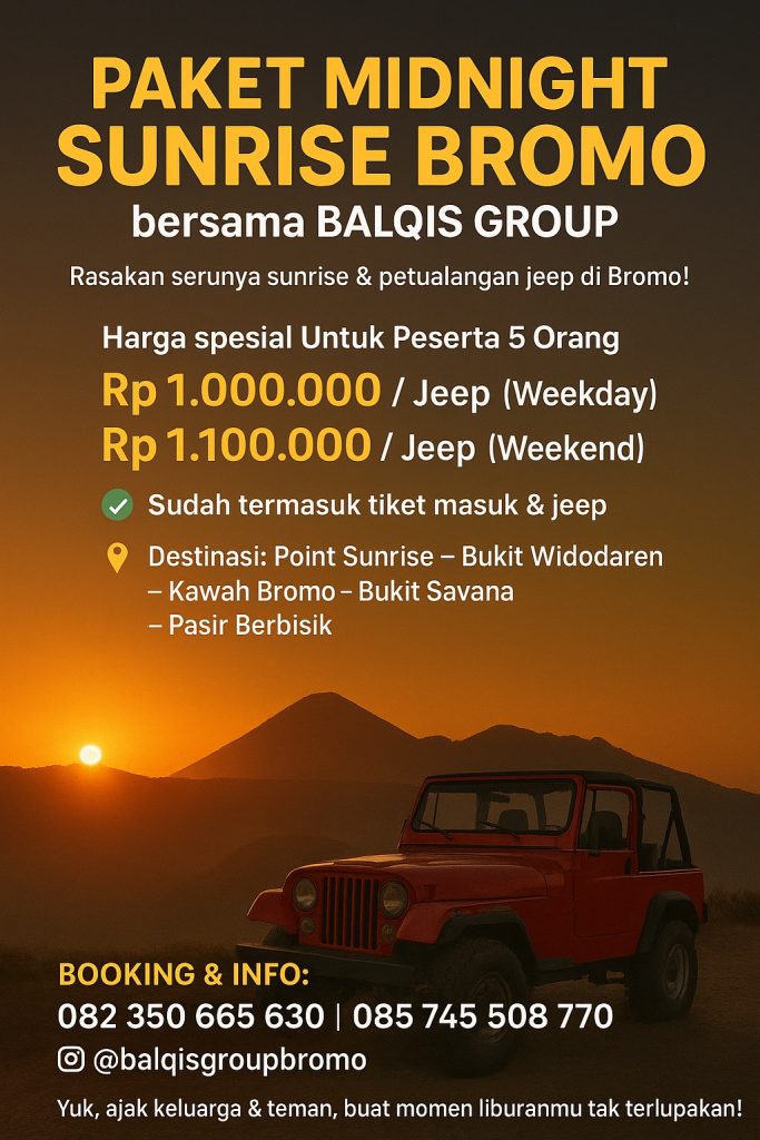 Paket Sunrise Jeep Bromo web 1
