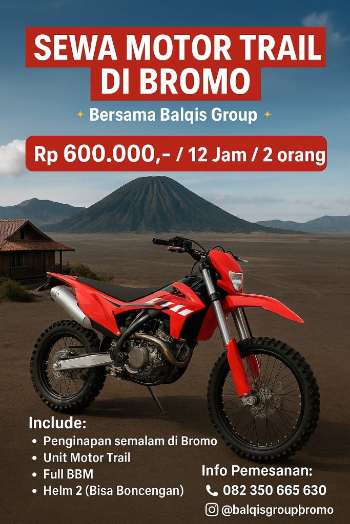 Sewa Motor Trail di Bromo 1