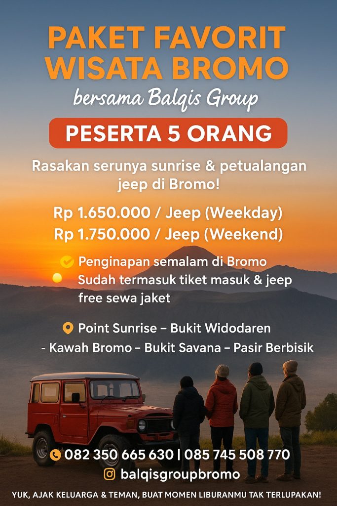 paket favorit wisata bromo 1