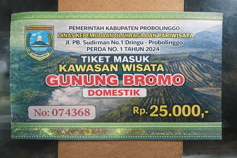 tiket masku bromo peda